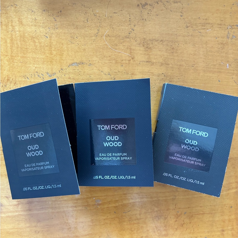 Tom Ford Oud Wood Eau de Parfum Samples 3X